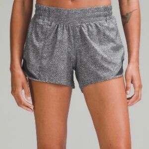 Lululemon Hotty Hot Gray Shorts 2.5’